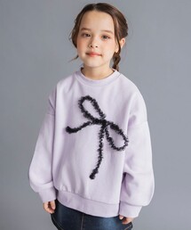 DRC branshes（ディーアールシーブランシェス）の「【WEB限定 DRC 裏起毛】ガールズアソートデザイントレーナー（スウェット）」