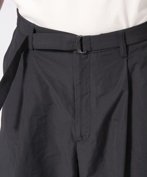 HARE(ハレ)の「ベルトワイドショーツ(HARE)(その他パンツ・メンズ・ベージュ/ネイビー/オフホワイト・SMALL/MEDIUM)」の8枚目の写真