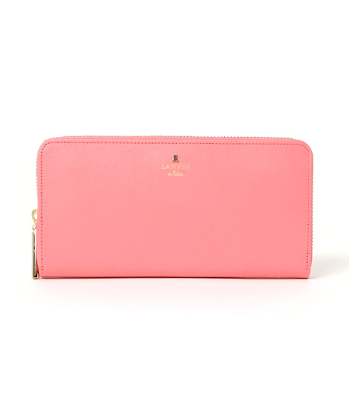 LANVIN en Bleu（ランバンオンブルー）の「リュクサンブールカラー ラウンドファスナー長財布（財布・レディース・ライトブルー/グリーン系その他/レッド系その他/ホワイト/オレンジ/ライトグレー/グレー/グリーン/ブラウン/マスタード・FREE）」の9枚目の写真