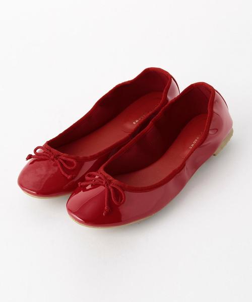 UNITED ARROWS（ユナイテッドアローズ）の「○UBBT レイン バレエシューズ◆（レインシューズ・レディース・ブラック/レッド/グレー・L/24-24H/XL/25-25H/M/23-23H/S/22-22H）」の3枚目の写真