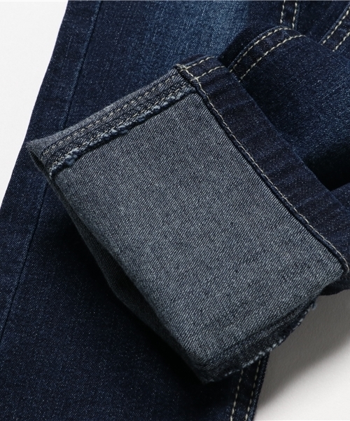 Right-on（ライトオン）の「【MPS】デニムレインボースキニー（デニムパンツ・キッズ・ダークインディゴブルー・120/100/130/110/140/90）」の7枚目の写真