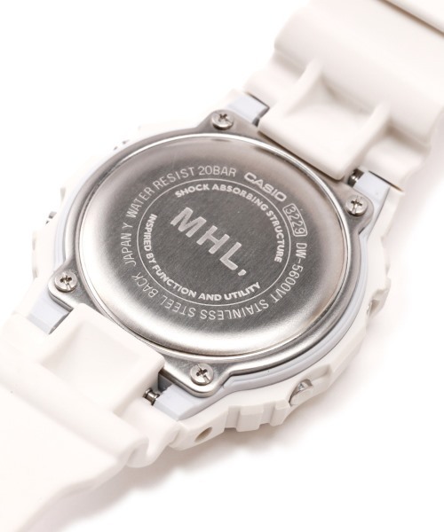 MHL.（エムエイチエル）の「G-SHOCK（アナログ腕時計・レディース・ホワイト・FREE）」の4枚目の写真
