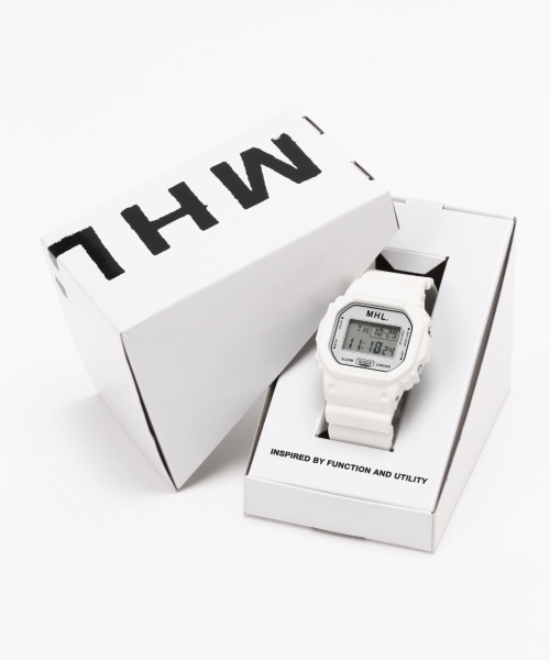 MHL.（エムエイチエル）の「G-SHOCK（アナログ腕時計・レディース・ホワイト・FREE）」の5枚目の写真