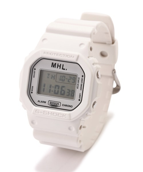 MHL.（エムエイチエル）の「G-SHOCK（アナログ腕時計・レディース・ホワイト・FREE）」の6枚目の写真