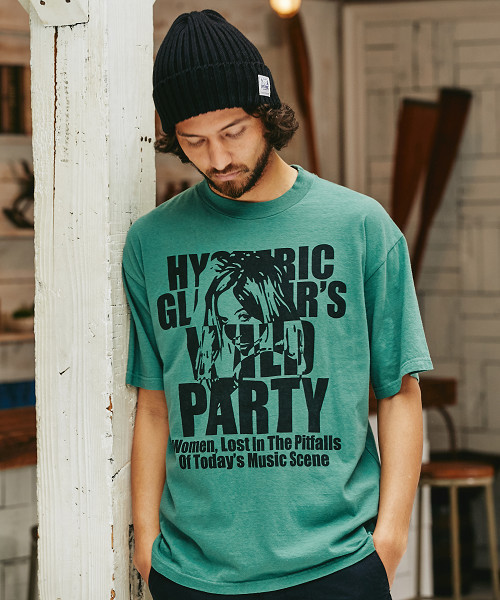 HYBRID GLAMOUR'S WILD PARTY Tシャツ HYSTERIC GLAMOUR（ヒステリックグラマー）の「WILD PARTY