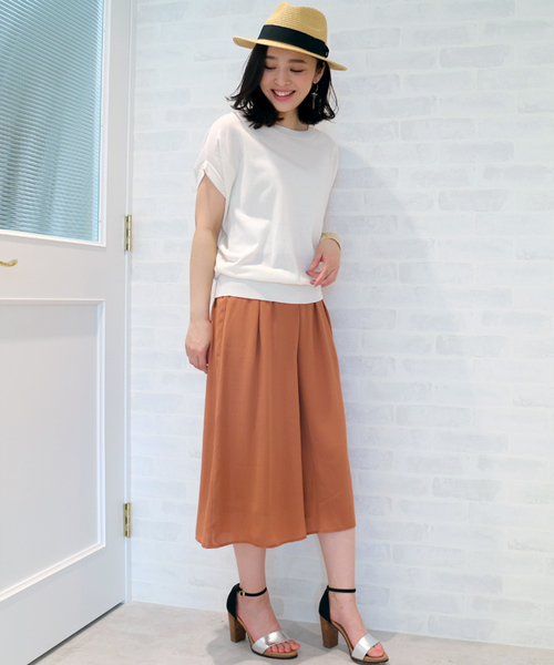 N.（N. Natural Beauty Basic）（エヌエヌナチュラルビューティーベーシック）の「ハイツイストコットンモダールニット（ニット/セーター・レディース・ブルー/ピンク/ホワイト/ベージュ/ネイビー・MEDIUM）」の17枚目の写真