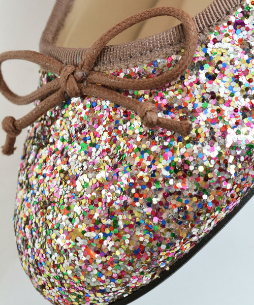 MERLOT(メルロー)の「グリッターラメバレエシューズ000-4489S(バレエシューズ・レディース・ブラック/レッド/ゴールド/マルチ・LL/M/S/L)」の15枚目の写真