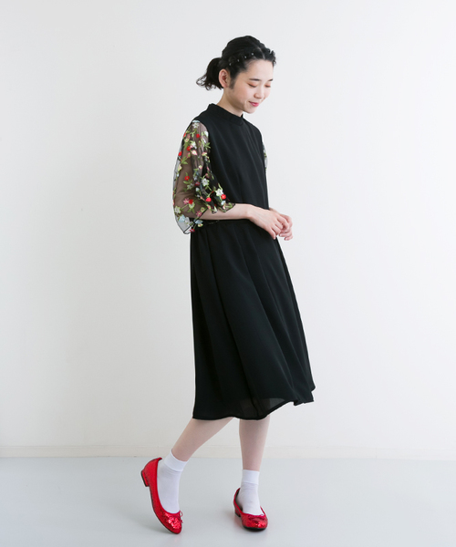 MERLOT(メルロー)の「グリッターラメバレエシューズ000-4489S(バレエシューズ・レディース・ブラック/レッド/ゴールド/マルチ・LL/M/S/L)」の10枚目の写真