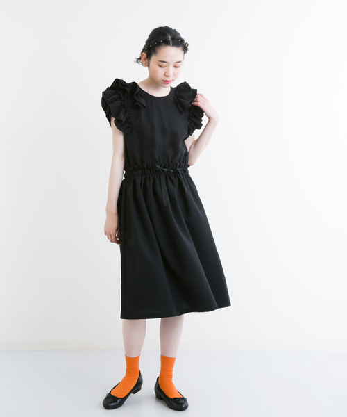 MERLOT(メルロー)の「グリッターラメバレエシューズ000-4489S(バレエシューズ・レディース・ブラック/レッド/ゴールド/マルチ・LL/M/S/L)」の7枚目の写真