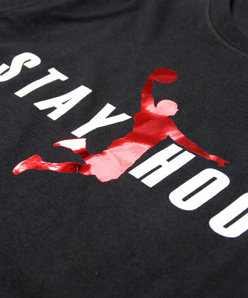 Luv maison（ラブメゾン）の「JUMP HOOD Tシャツ（Tシャツ/カットソー・メンズ・ブラック/ホワイト・L/M）」の15枚目の写真