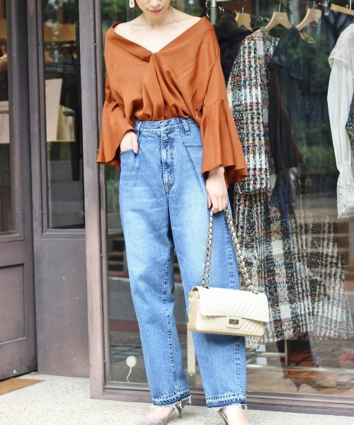 FIGARO Paris（フィガロパリ）の「5ポケットリメイクディテールデニム  