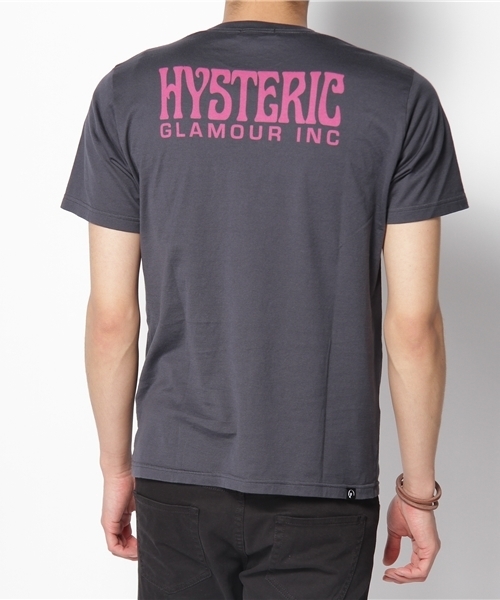 HYSTERIC GLAMOUR（ヒステリックグラマー）の「FLOWER GIRL pt T-SH（Tシャツ/カットソー・メンズ・レッド/ネイビー/ブラック・SMALL/MEDIUM/LARGE）」の5枚目の写真