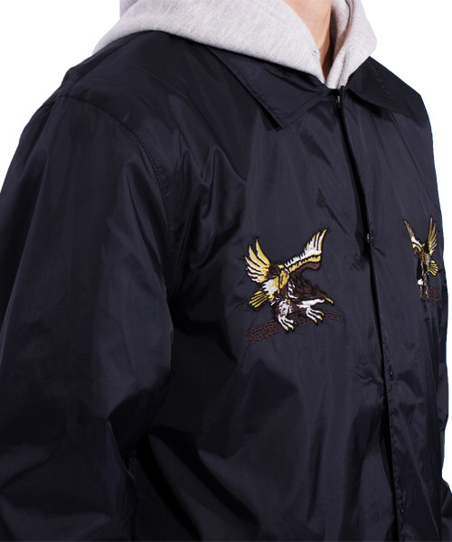8(eight)（エイト）の「イーグル コーチジャケット 鷲 日本地図  