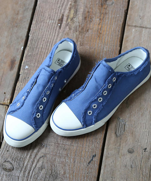 coen（コーエン）の「【ＦＷ新色登場・人気復刻カラーも】キャンバススリッポン（スニーカー）（スリッポン・レディース・ピンク/ネイビー/ブルー/ベージュ/ホワイト/ライトブルー/ロイヤルブルー/その他1・LARGE/MEDIUM/X-LARGE/SMALL/X-SMALL）」の6枚目の写真