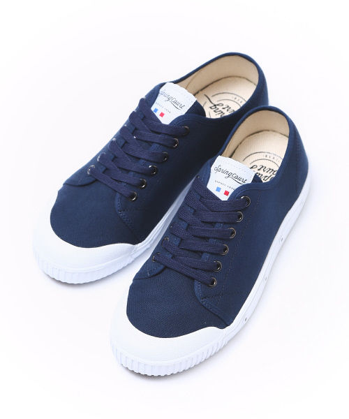Spring Court（スプリングコート）の「【Spring Court】G2 CANVAS スニーカー（スニーカー・メンズ・ネイビー/ホワイト・43/42/41）」の3枚目の写真