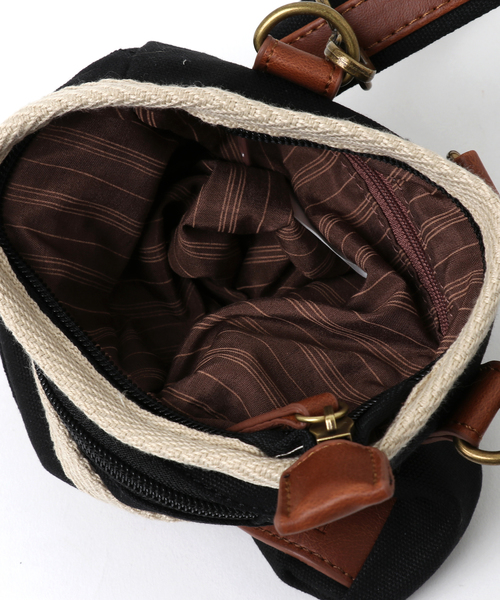 Chloe サンドキャンバス キャリーショルダーバッグ CLEA ショルダーバッグ バッグ ドローコードギャザーキャンバス