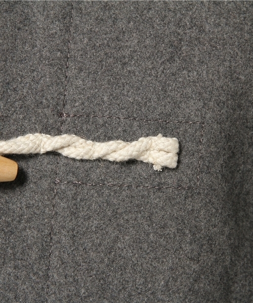 UNION STATION(ユニオンステーション)の「ショートダッフルブルゾン(ダッフルコート・メンズ・ブラック/グレー/ブルー/ネイビー/キャメル/レッド・MEDIUM/LARGE/LL)」の13枚目の写真