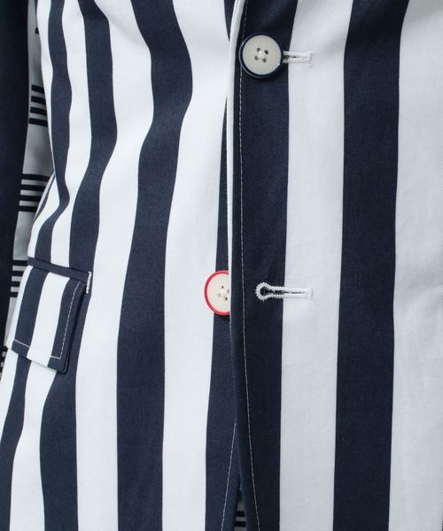 KOE × THOM BROWNE セットアップ コエ×トム ブラウン」コラボ第3弾、グレーのチェック柄を