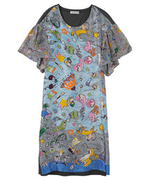 ツモリチサト TSUMORI CHISATO ホロスコープ ワンピース TSUMORI CHISATO（ツモリチサト）の「ﾆｭｰﾎﾛｽｺｰﾌﾟﾄﾞｯｷﾝｸﾞT