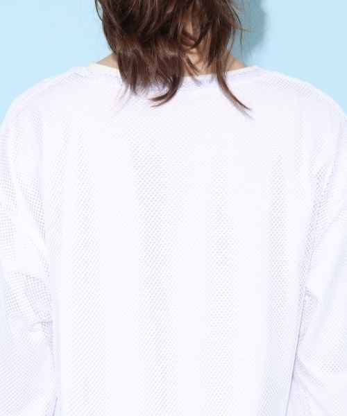 repipi armario（レピピ アルマリオ）の「メッシュカサネワンピース（ワンピース・キッズ・ブラック/ホワイト・X-SMALL/MEDIUM/LARGE/SMALL）」の11枚目の写真