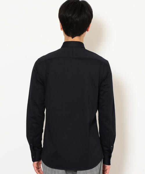 green label relaxing（グリーンレーベルリラクシング）の「NM ハイゲージ ボタンダウン シャツ ＜機能性生地＞ ◆（シャツ/ブラウス・メンズ・ホワイト/ネイビー/コバルトブルー・SMALL/MEDIUM/LARGE/X-LARGE/X-SMALL）」の12枚目の写真