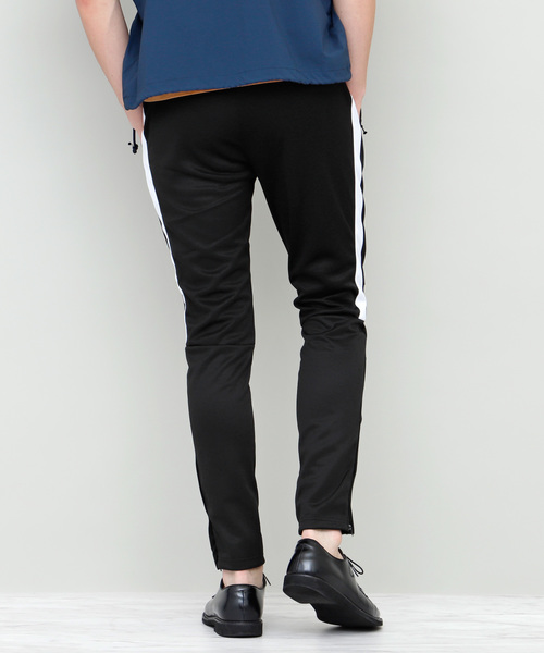 EMMA CLOTHES（エマクローズ）の「サイドライントラックパンツ (スキニー/テーパード/ワイド)（その他パンツ・メンズ・ブラック系その他/ブラック系その他2/ブラック系その他3・M/L）」の12枚目の写真