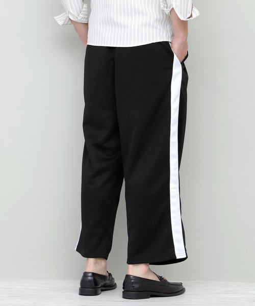 EMMA CLOTHES（エマクローズ）の「サイドライントラックパンツ (スキニー/テーパード/ワイド)（その他パンツ・メンズ・ブラック系その他/ブラック系その他2/ブラック系その他3・M/L）」の20枚目の写真