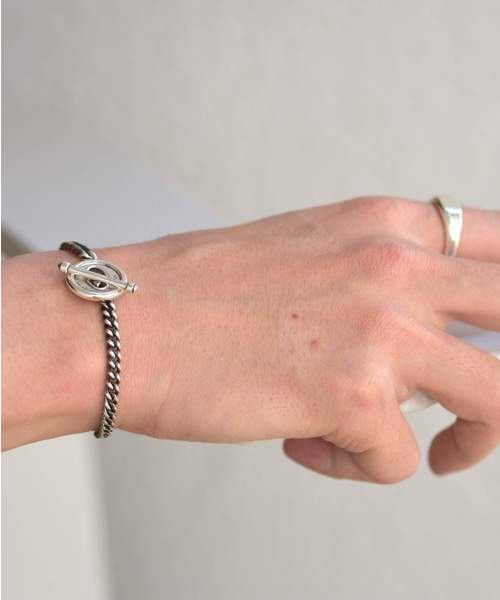 LION HEART（ライオンハート）の「LH for Gift breathing time スモールクラシックブレスレット（ブレスレット・メンズ・シルバー・FREE）」の4枚目の写真