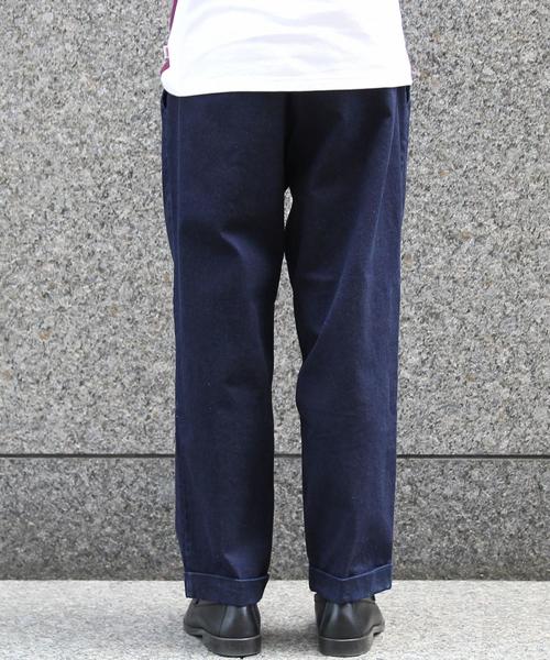 coen（コーエン）の「【WEB限定】2タックバルーンデニムクライミングパンツ（デニムパンツ・メンズ・ネイビー/ライトインディゴブルー・X-LARGE/SMALL/MEDIUM/LARGE）」の14枚目の写真