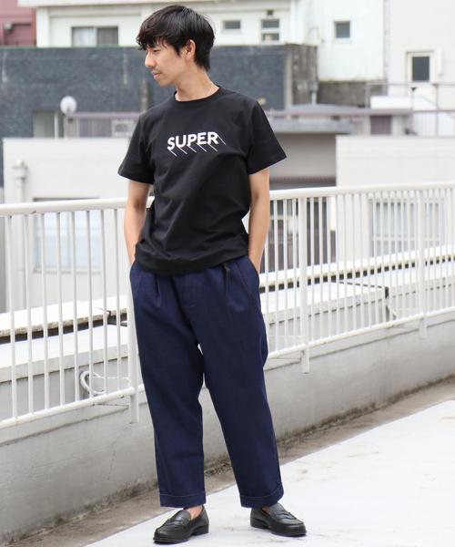 coen（コーエン）の「【WEB限定】2タックバルーンデニムクライミングパンツ（デニムパンツ・メンズ・ネイビー/ライトインディゴブルー・X-LARGE/SMALL/MEDIUM/LARGE）」の12枚目の写真