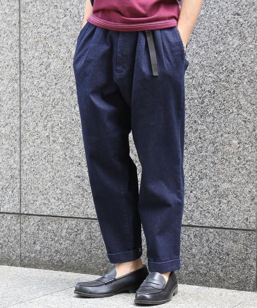 coen（コーエン）の「【WEB限定】2タックバルーンデニムクライミングパンツ（デニムパンツ・メンズ・ネイビー/ライトインディゴブルー・X-LARGE/SMALL/MEDIUM/LARGE）」の13枚目の写真