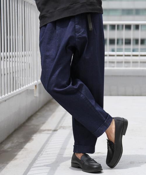 coen（コーエン）の「【WEB限定】2タックバルーンデニムクライミングパンツ（デニムパンツ・メンズ・ネイビー/ライトインディゴブルー・X-LARGE/SMALL/MEDIUM/LARGE）」の22枚目の写真