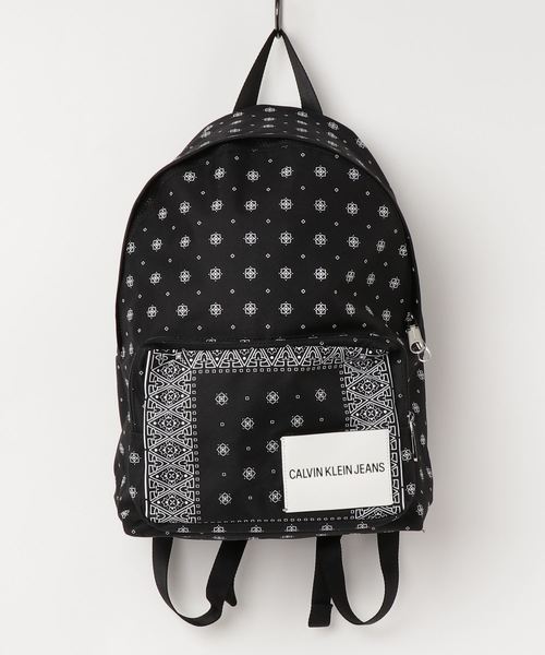 Calvin Klein Jeans Accessory（カルバン・クラインジーンズアクセサリー）の「キャンパス バッグパック 45（バックパック/リュック・メンズ・ブラック/ブラック系その他/オレンジ/ブラック系その他2/その他/その他1/その他2/その他3/その他4・ONE SIZE/FREE）」の5枚目の写真