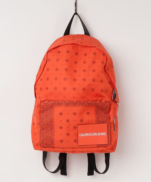 Calvin Klein Jeans Accessory（カルバン・クラインジーンズアクセサリー）の「キャンパス バッグパック 45（バックパック/リュック・メンズ・ブラック/ブラック系その他/オレンジ/ブラック系その他2/その他/その他1/その他2/その他3/その他4・ONE SIZE/FREE）」の8枚目の写真