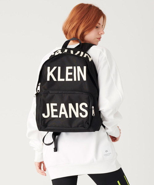 Calvin Klein Jeans Accessory（カルバン・クラインジーンズアクセサリー）の「キャンパス バッグパック 45（バックパック/リュック・メンズ・ブラック/ブラック系その他/オレンジ/ブラック系その他2/その他/その他1/その他2/その他3/その他4・ONE SIZE/FREE）」の10枚目の写真