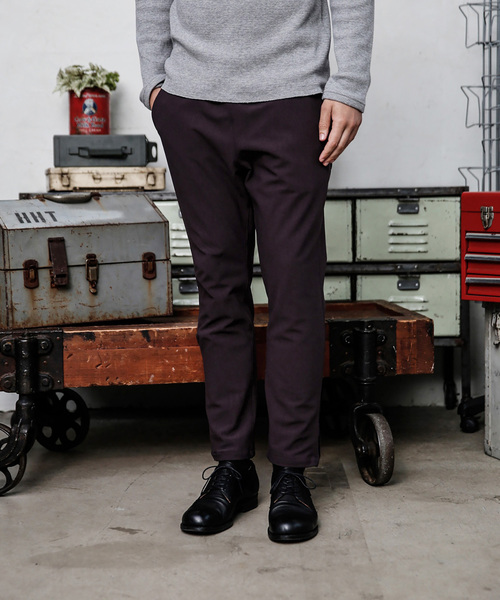 MR.OLIVE(ミスターオリーブ)の「STRETCH THERMO ENERGY / ZIP SLIT EASY PANTS(その他パンツ・メンズ・チャコールグレー/ブラック/ベージュ/ブラウン・SMALL/MEDIUM/LARGE)」の19枚目の写真