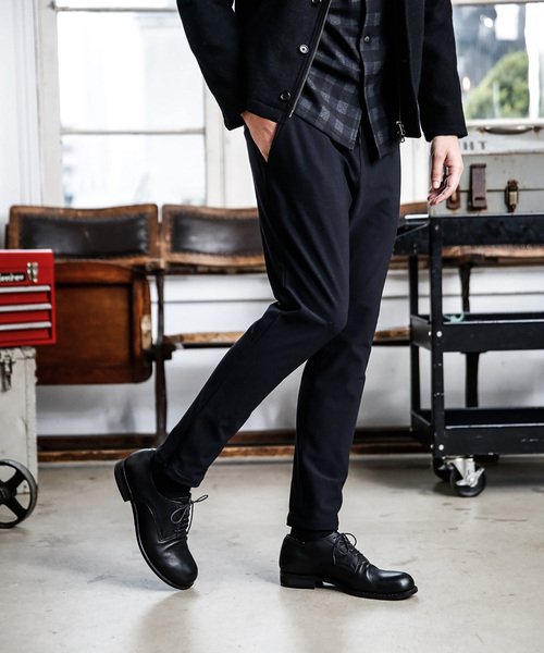 MR.OLIVE(ミスターオリーブ)の「STRETCH THERMO ENERGY / ZIP SLIT EASY PANTS(その他パンツ・メンズ・チャコールグレー/ブラック/ベージュ/ブラウン・SMALL/MEDIUM/LARGE)」の5枚目の写真