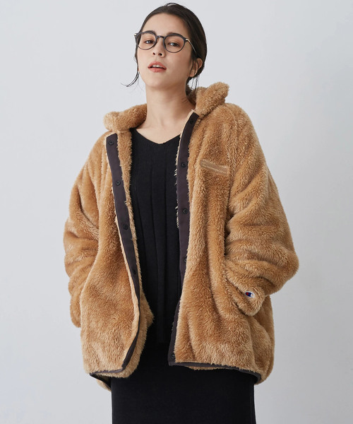 Champion チャンピオン の Champion シェルパコーチジャケット ブルゾン Wear