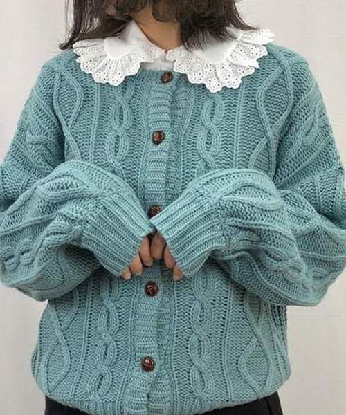 tiptop(ティップトップ)の「タック×レースBIG衿ブラウス(シャツ/ブラウス・レディース・ブラック/オフホワイト・FREE)」の8枚目の写真
