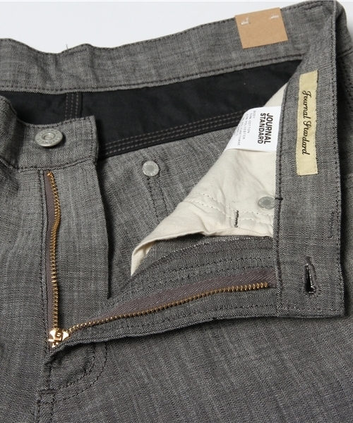 JOURNAL STANDARD（ジャーナルスタンダード）の「★★T/C ヒラロールアップパンツ#（その他パンツ・メンズ・ネイビー/ベージュ/サックスブルー/ブラック・MEDIUM/SMALL/LARGE）」の12枚目の写真