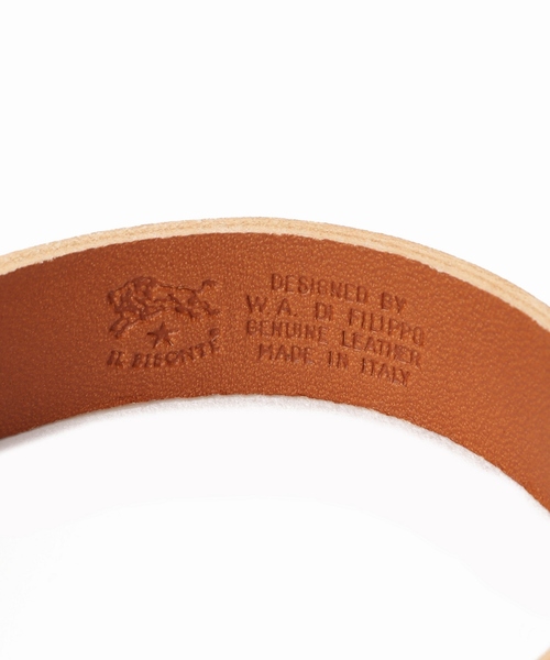 IL BISONTE（イルビゾンテ）の「IL BISONTE / イルビゾンテ : プレーンブレス #（ブレスレット・メンズ・ブラック/ブラウン/ベージュ・FREE）」の7枚目の写真