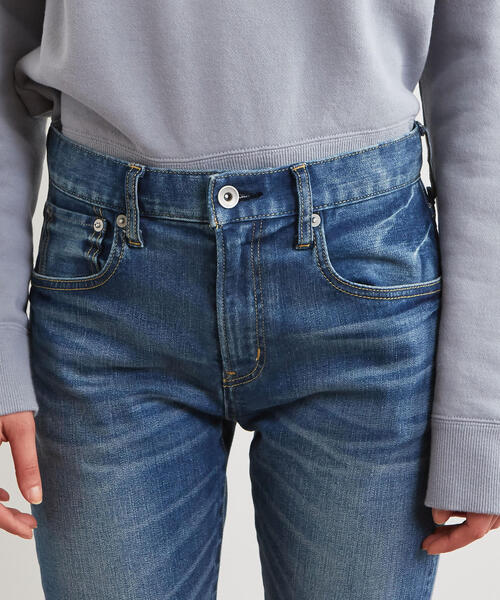 green label relaxing（グリーンレーベルリラクシング）の「◆SC ST B/F テーパード デニム パンツ（デニムパンツ・レディース・コバルトブルー/ネイビー・34/36/42/44/40/38/46）」の4枚目の写真