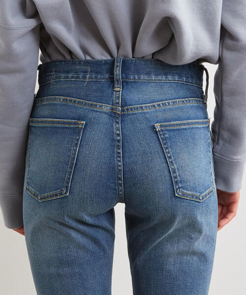 green label relaxing（グリーンレーベルリラクシング）の「◆SC ST B/F テーパード デニム パンツ（デニムパンツ・レディース・コバルトブルー/ネイビー・34/36/42/44/40/38/46）」の6枚目の写真