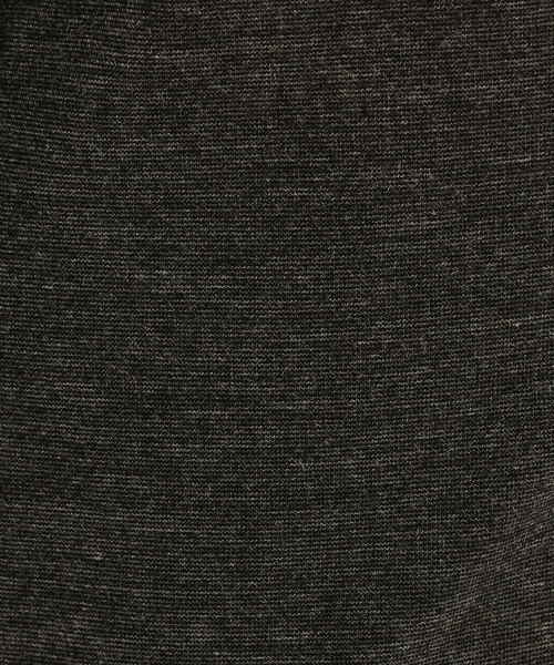 NARACAMICIE（ナラカミーチェ）の「【セットアップスーツ対応】ミラノリブ裏起毛9分丈パンツ（その他パンツ・レディース・グレー/ブラック・SMALL/MEDIUM/LARGE）」の8枚目の写真