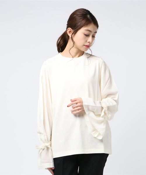 Levi's Made & Crafted(リーバイスメイドアンドクラフテッド)の「LEVI'S(R) MADE & CRAFTED(R) THE RICH BLOUSE PRISTINE(シャツ/ブラウス・レディース・マルチ・S/XS)」の1枚目の写真