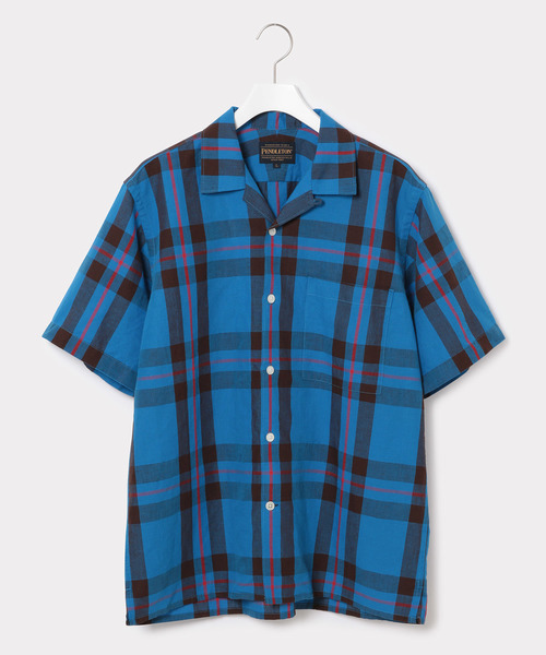Pendleton チェック柄 開襟半袖シャツ M PENDLETON PENDLETON（ペンドルトン） オープンカラー シャツ