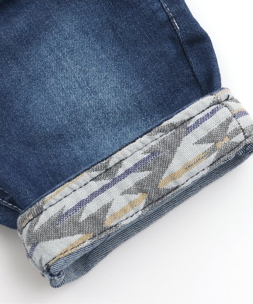 BREEZE（ブリーズ）の「/ジャガード切替ハーフパンツ（その他パンツ・キッズ・レッド/サックスブルー/ライム/ネイビー・100/110/120/90/80/130/140）」の13枚目の写真