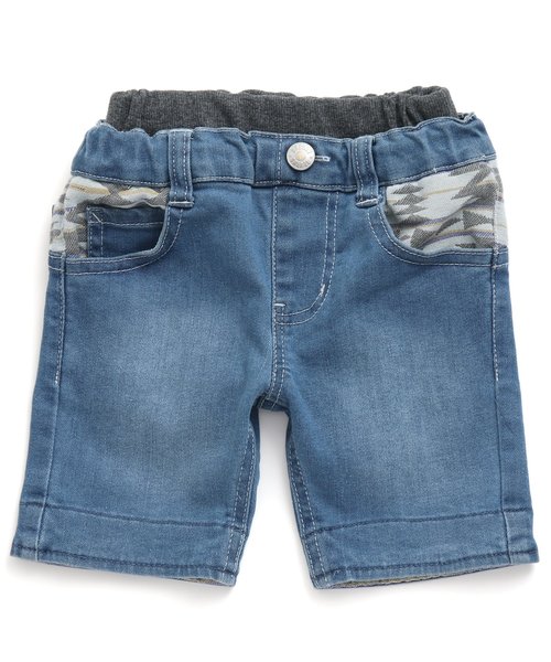 BREEZE（ブリーズ）の「/ジャガード切替ハーフパンツ（その他パンツ・キッズ・レッド/サックスブルー/ライム/ネイビー・100/110/120/90/80/130/140）」の17枚目の写真