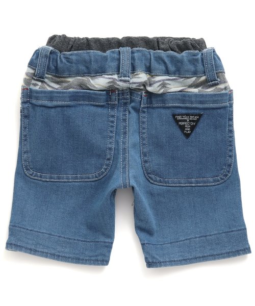 BREEZE（ブリーズ）の「/ジャガード切替ハーフパンツ（その他パンツ・キッズ・レッド/サックスブルー/ライム/ネイビー・100/110/120/90/80/130/140）」の21枚目の写真