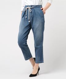 【Moname】DenimEasyTuckPants
